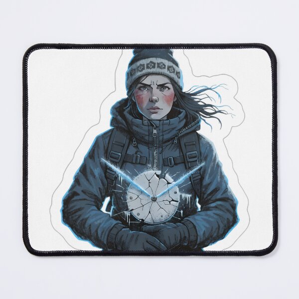 Item preview, Illustration of woman in winter clothes as cut out PNG designed and sold by Creative88Art.