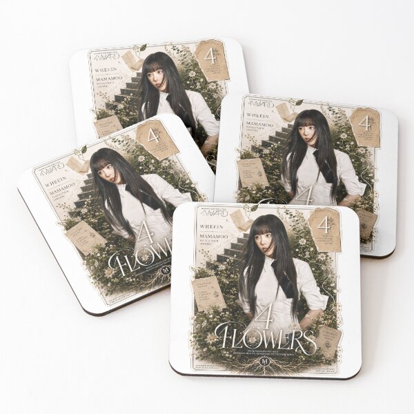 Item preview, Wheein MAMAMOO 4 Flowers tour garden aesthetic poster designed and sold by Valereekmerch.