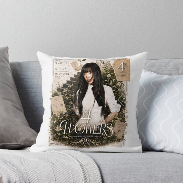Item preview, Wheein MAMAMOO 4 Flowers tour garden aesthetic poster designed and sold by Valereekmerch.