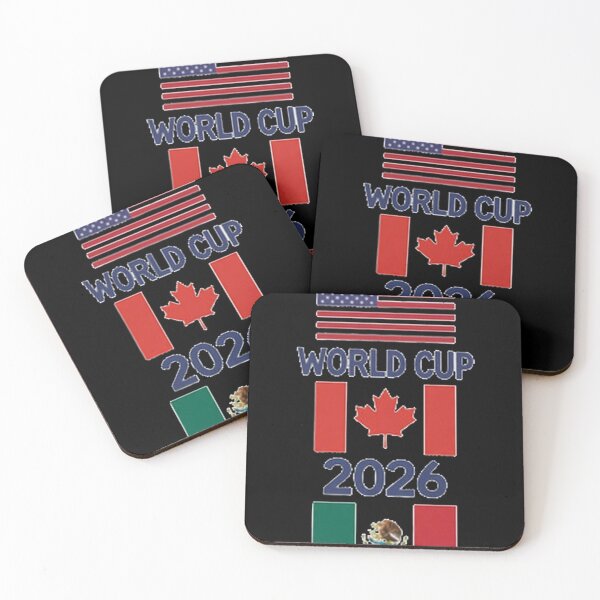 Item preview, World Cup 2026 Usa Canada Mexico Flag designed and sold by EcoArtShop.