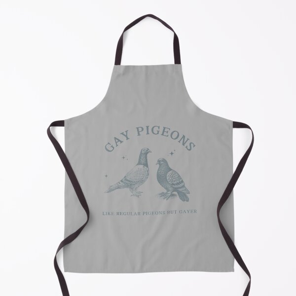 Item preview, Funny Retro Gay Pigeons LGBT Pride Month Humor Sarcastic designed and sold by FrankIsabel.