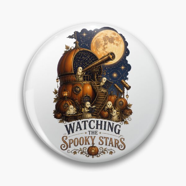 Item preview, Watching The Spooky Stars Halloween designed and sold by Sovereign Supply Co..
