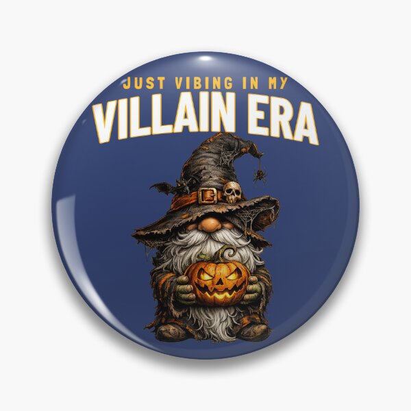 Item preview, Halloween Gnome - Just Vibing in My Villain Era designed and sold by Giddy Bear Gifts.