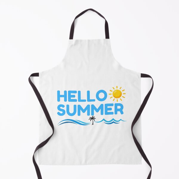 Item preview, Hello Summer! Cute Retro Sun, Palm & Waves Sticker designed and sold by Frafri92.