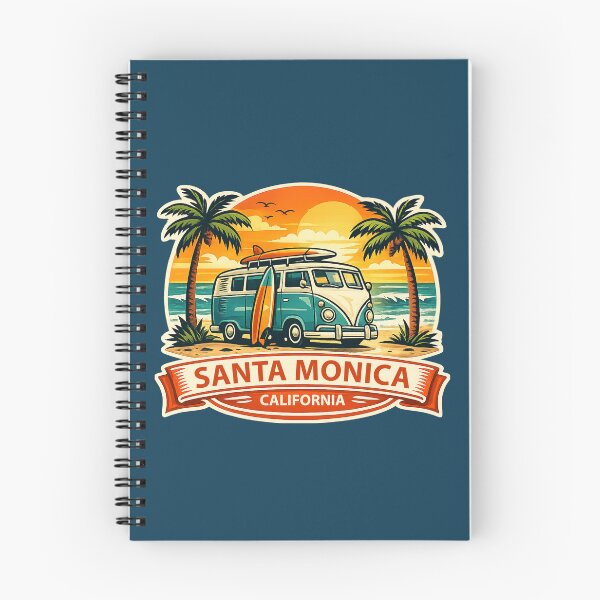Item preview, Santa Monica California Surf Van designed and sold by getpressedshirt.