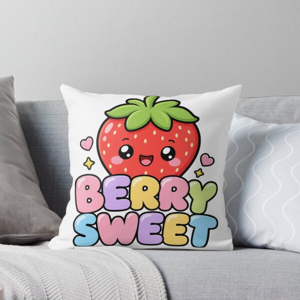 Item preview, Berry Sweet Sweet Kawaii Strawberry designed and sold by BoosterShop.