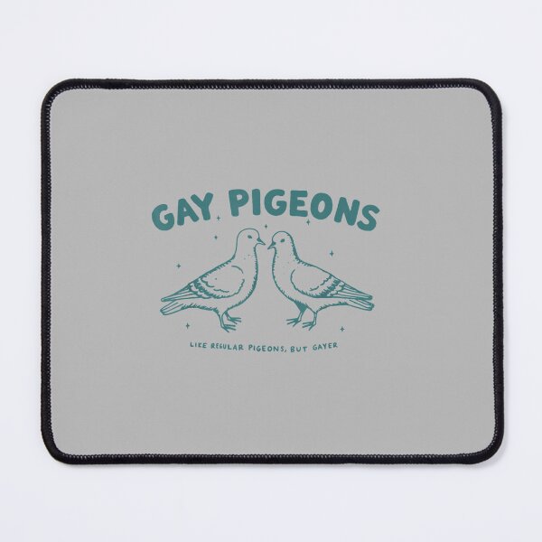Item preview, Gay Pigeons Like Regular Pigeons But Gayer LGBT Pride LGTBQ designed and sold by FrankIsabel.