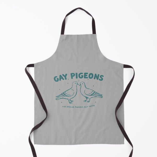 Item preview, Gay Pigeons Like Regular Pigeons But Gayer LGBT Pride LGTBQ designed and sold by FrankIsabel.