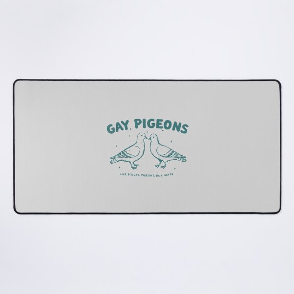 Item preview, Gay Pigeons Like Regular Pigeons But Gayer LGBT Pride LGTBQ designed and sold by FrankIsabel.