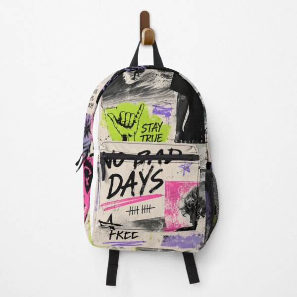 Item preview, No Bad Days Coastal Street Collage designed and sold by h4sey.