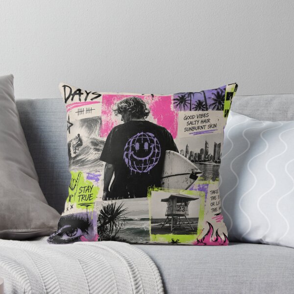 Item preview, No Bad Days Coastal Street Collage designed and sold by h4sey.