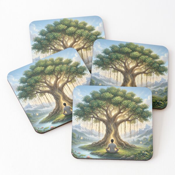 Item preview, Kalpavriksha Abundance Tree Wall Art designed and sold by hutofdesigns.