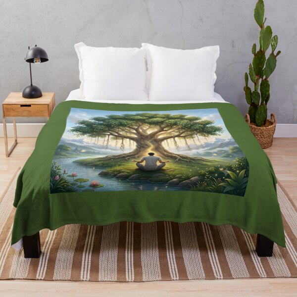 Item preview, Kalpavriksha Abundance Tree Wall Art designed and sold by hutofdesigns.