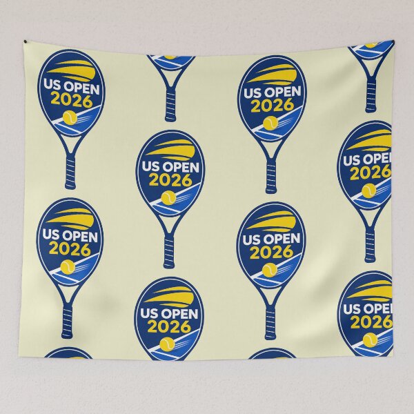 Item preview, US Open Tennis Tournament emblem designed and sold by Abeshinobi.