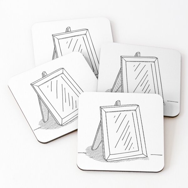 Item preview, A picture frame leaning unevenly against the wall designed and sold by rasagamastore.