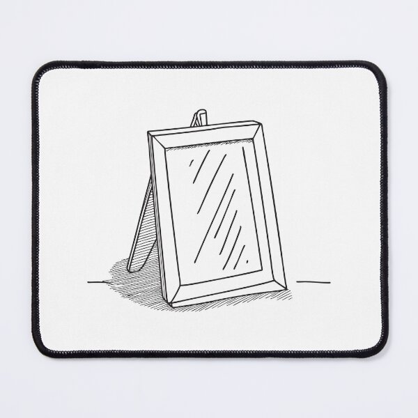 Item preview, A picture frame leaning unevenly against the wall designed and sold by rasagamastore.