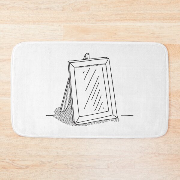 Item preview, A picture frame leaning unevenly against the wall designed and sold by rasagamastore.