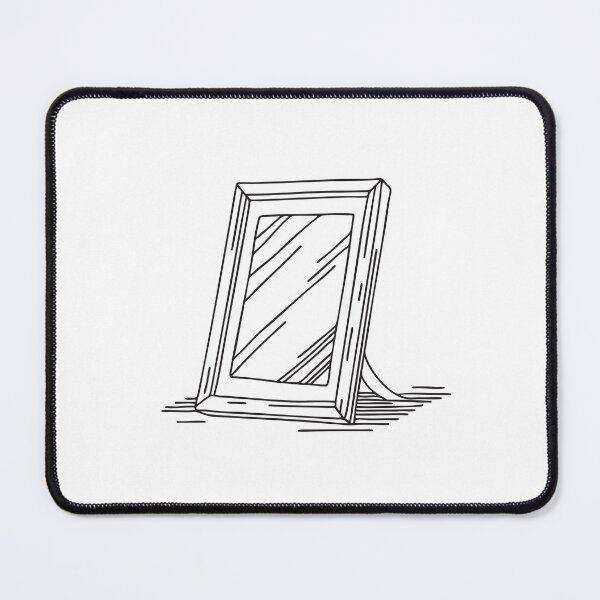 Item preview, A wall leaning frame placed in a slightly skewed position designed and sold by rasagamastore.
