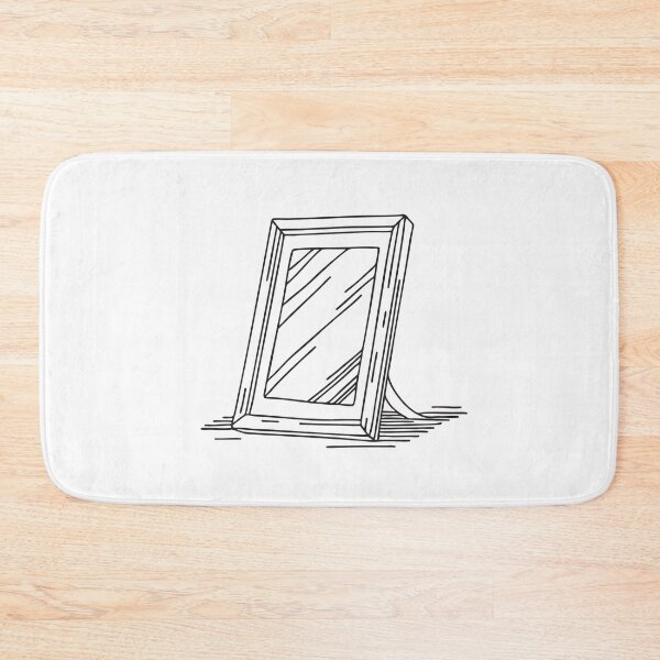 Item preview, A wall leaning frame placed in a slightly skewed position designed and sold by rasagamastore.