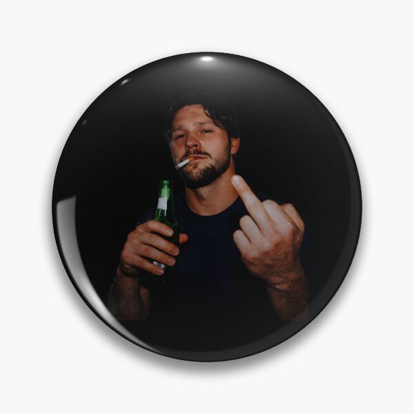 Item preview, Josh-Allen-Flipping-The-Bird designed and sold by MuratSaro.