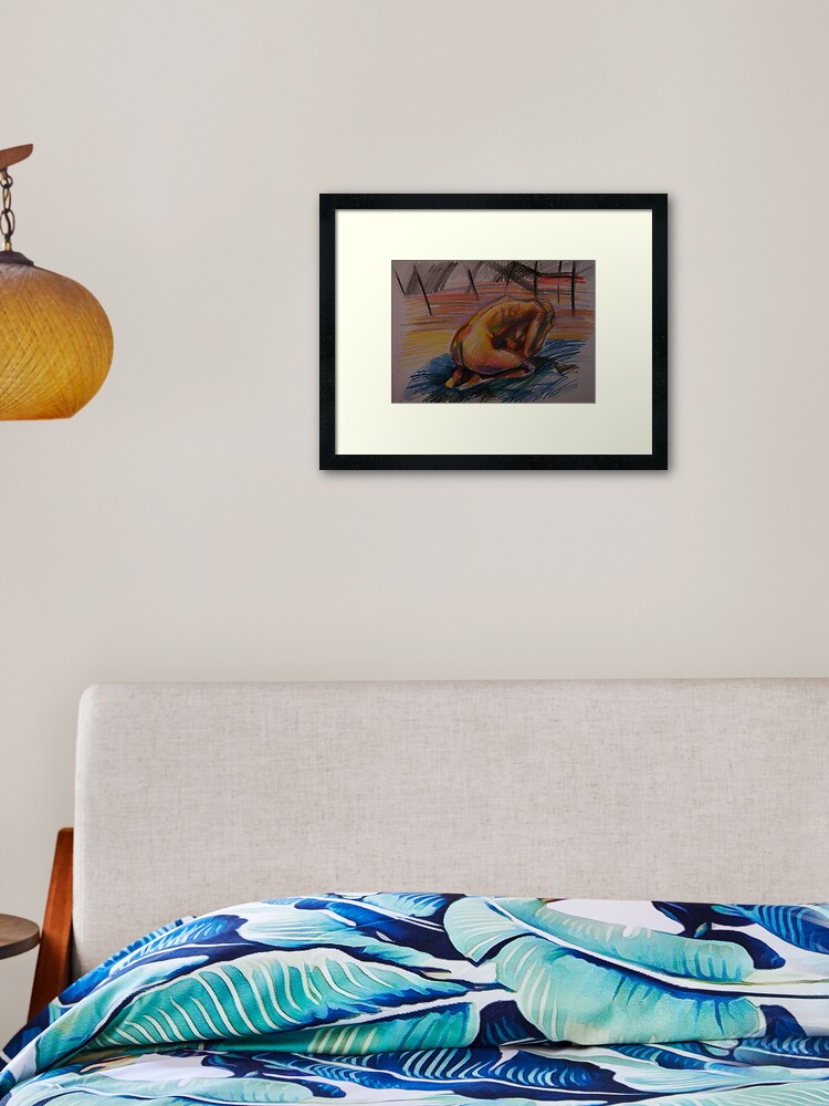 Thumbnail 2 of 7, Framed Art Print, untitled designed and sold by Anthropolog.