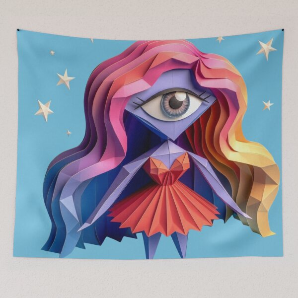 Item preview, sunset Papercraft & Origami Art designed and sold by unboxedbyJuls.