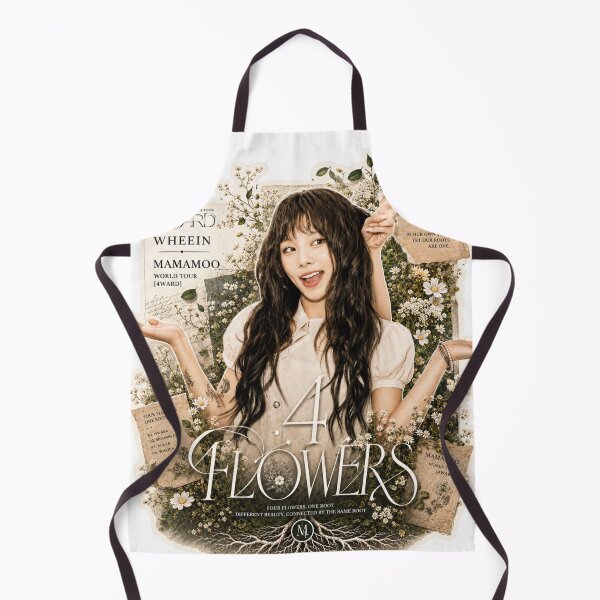 Item preview, MAMAMOO Wheein 4 Flowers aesthetic fanart designed and sold by Valereekmerch.