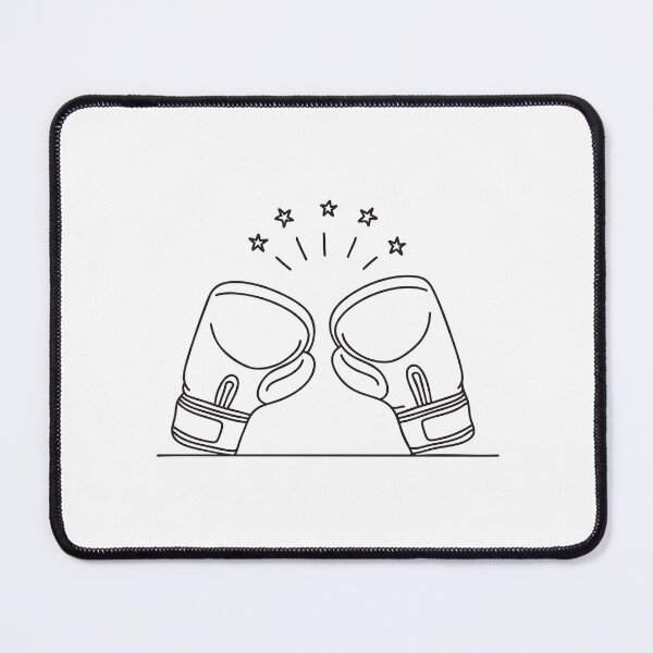 Item preview, A pair of gloves lying beneath a chart of uppercut forms designed and sold by rasagamastore.