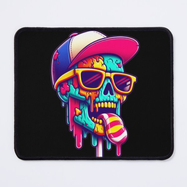 Item preview, Zombie skull designed and sold by Shirtabell.