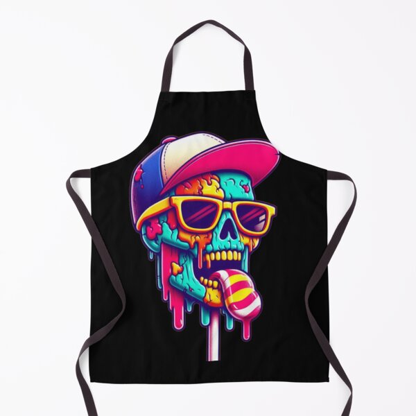 Item preview, Zombie skull designed and sold by Shirtabell.