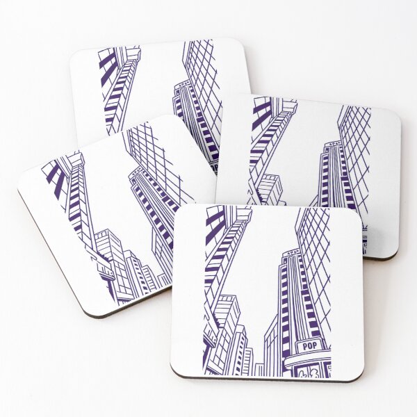 Item preview, Architecture - City Pop Inspired Style, Visual Homage to Japanese Aesthetics designed and sold by Reverso-Design.