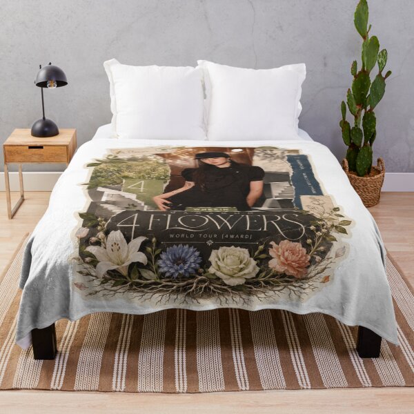 Item preview, MAMAMOO Wheein 4 Flowers botanical garden aesthetic design designed and sold by Valereekmerch.