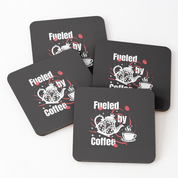 Item preview, Fueled by Coffee Tshirt Design designed and sold by CreativeFrndz.