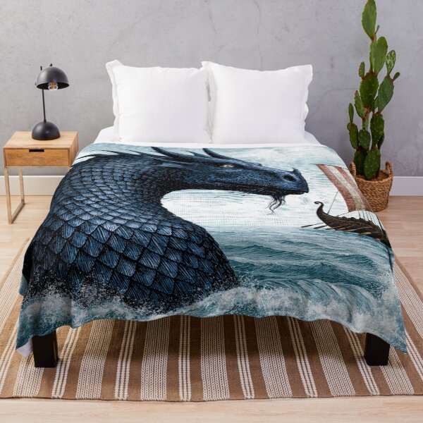 Item preview, Here Be Sea Monsters designed and sold by JaimeLikes.