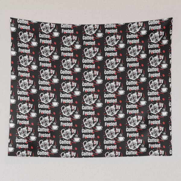 Item preview, Fueled by Coffee Tshirt Design designed and sold by CreativeFrndz.
