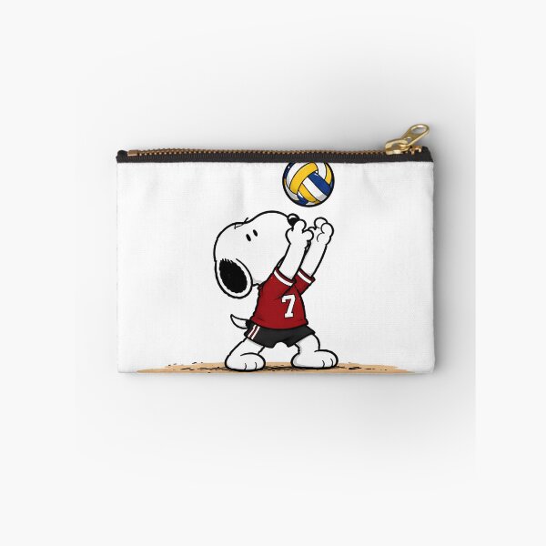Artikelvorschau, Snoopy Volleyball-Zuspieler-Grafik | Vintage-Volleyballspieler entworfen und verkauft von Har-vee.
