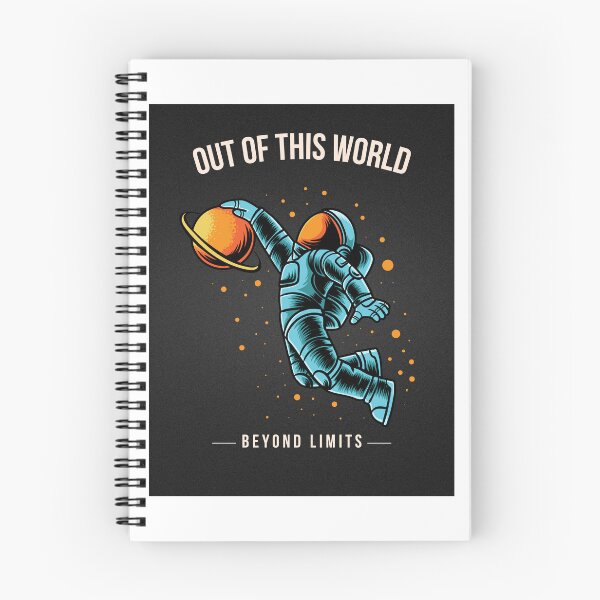 Item preview, Orange and Blue Illustrated Astronaut T-Shirt designed and sold by SVSocialH.