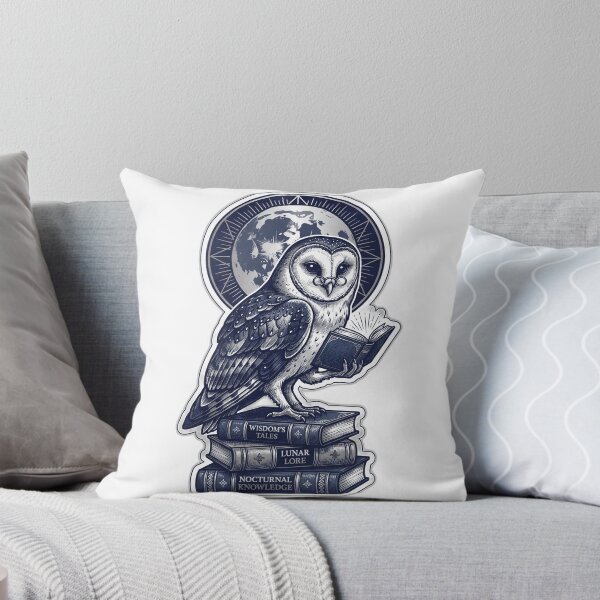 Item preview, Midnight Reader Society Owl designed and sold by ryanguas.