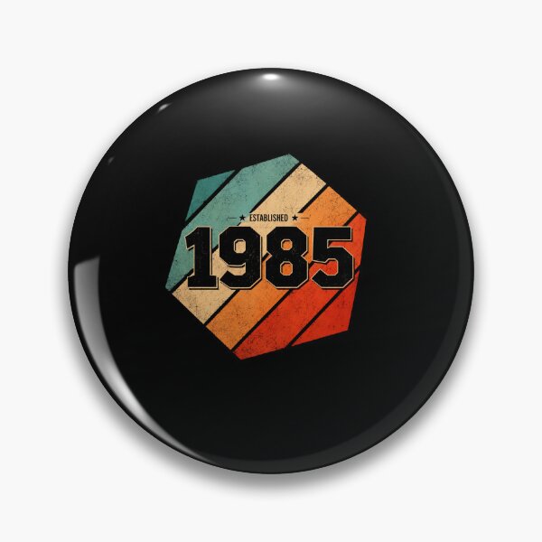 Item preview, Established 1985 Retro Vintage Style Birthday Year Celebration Design designed and sold by msaloyach.