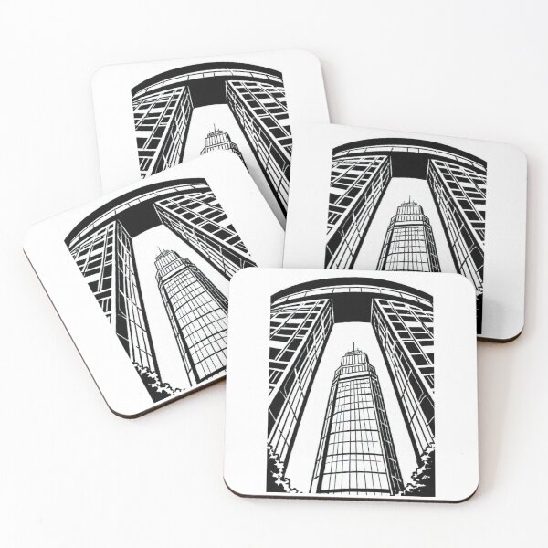 Item preview, Architecture - Futuristic Buildings, Bold Geometric Composition designed and sold by Reverso-Design.