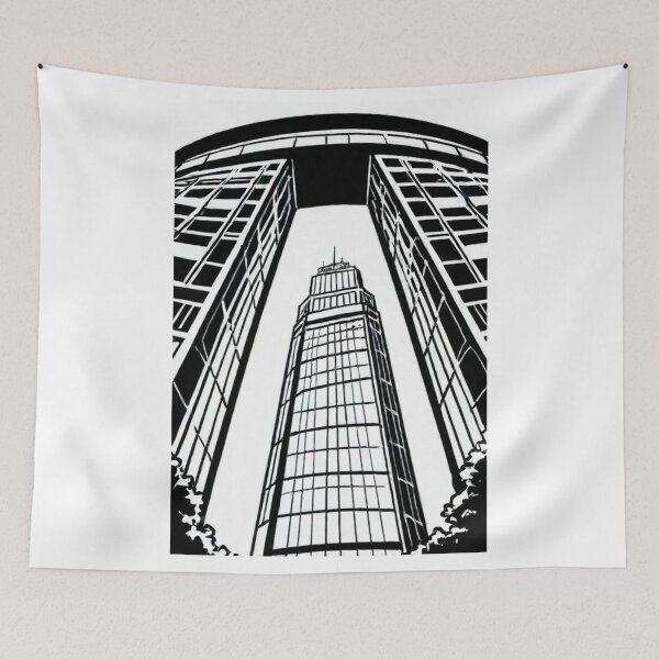 Item preview, Architecture - Futuristic Buildings, Bold Geometric Composition designed and sold by Reverso-Design.