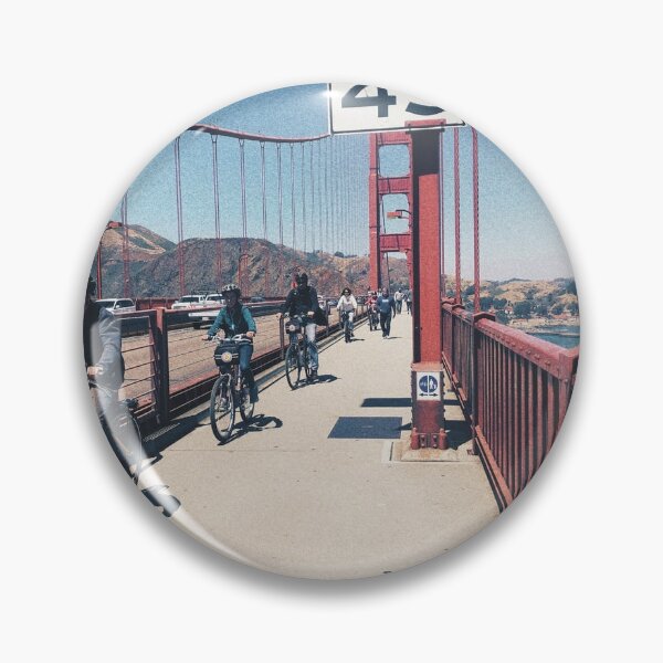 Item preview, Biking on the Golden Gate designed and sold by mldavis444.
