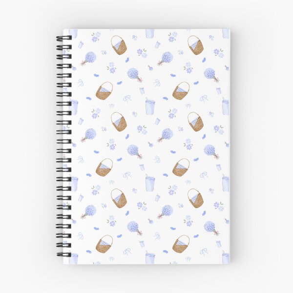 Item preview, Cute Pastel Blue Purple seamless pattern designed and sold by Yellowduckstudio.