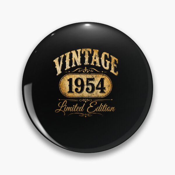 Item preview, Vintage 1954 Limited Edition Classic Birthday Year Retro Celebration Design designed and sold by msaloyach.