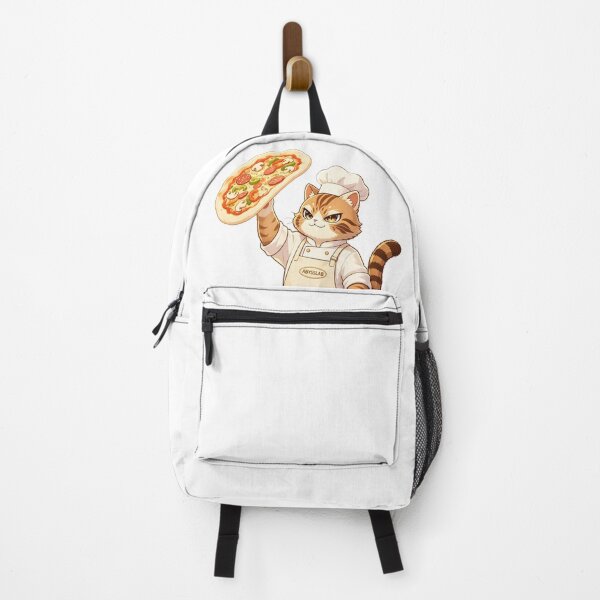 Item preview, The Pizza Master - Cute Felis Nigripes Chef Cat designed and sold by ABYSSLAB.