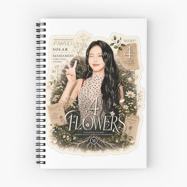 Item preview, MAMAMOO Solar 4ward world tour vintage collage artwork designed and sold by Valereekmerch.