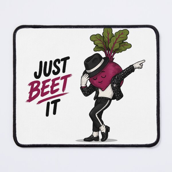 Item preview, Just Beet It – Dancing Beet Pun designed and sold by Kleksi.