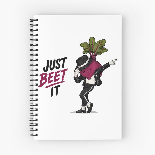 Item preview, Just Beet It – Dancing Beet Pun designed and sold by Kleksi.