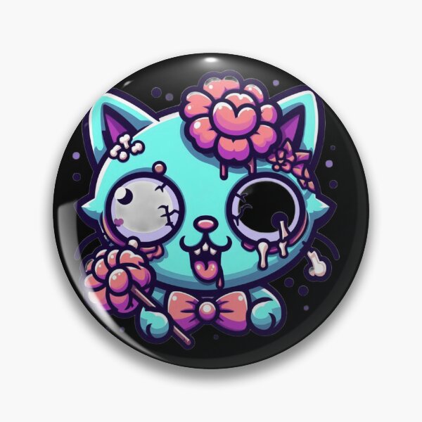 Item preview, Kawaii zombie cat designed and sold by Shirtabell.