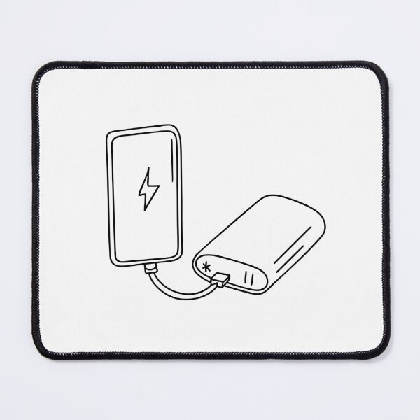 Item preview, A phone beside a charging bank updating its apps designed and sold by rasagamastore.